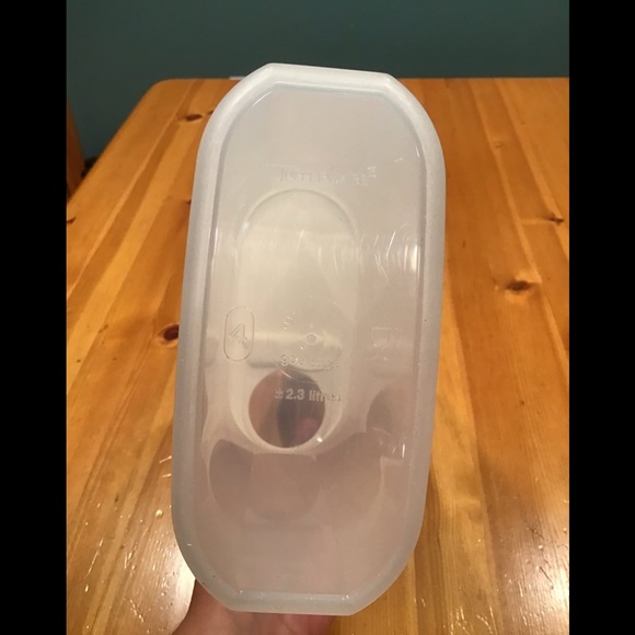 VINTAGE TUPPERWARE MODULAR MATE CEREAL / PASTA KEEPER WHITE SEAL - Picture 6 of 8